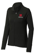 Load image into Gallery viewer, Sport-Tek ® Ladies Sport-Wick ® Flex Fleece Full-Zip - Black
