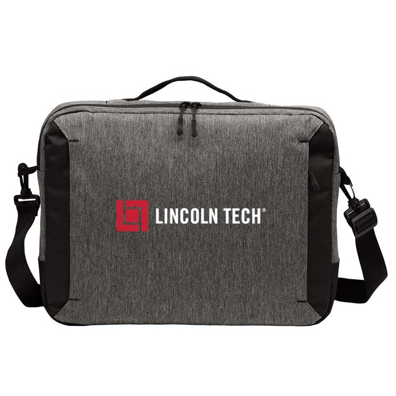 LINCOLN TECH Vector Briefcase Grey Heather