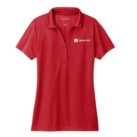 Ladies Recycled Performance Polo - RED