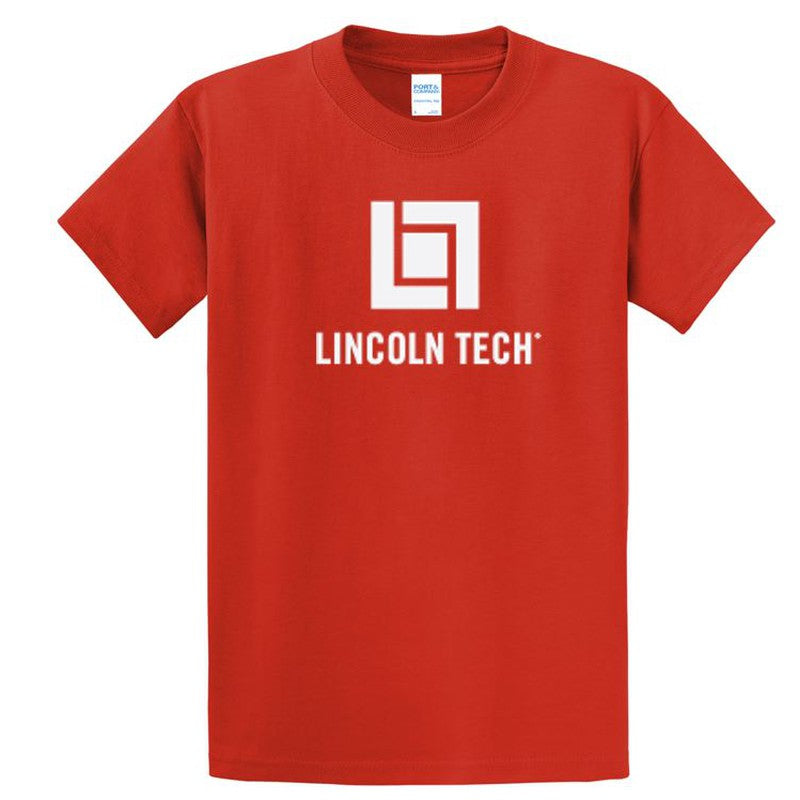 LINCOLN TECH Short Sleeve Essential Tee - RED