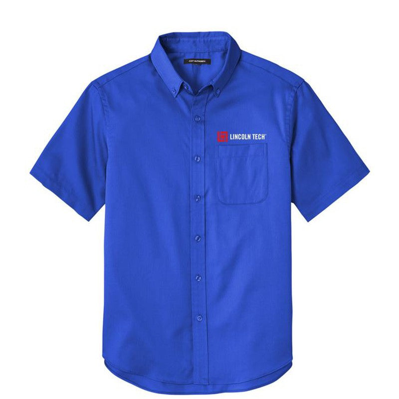 MEN'S Short Sleeve SuperPro React™ Twill Shirt - True Royal